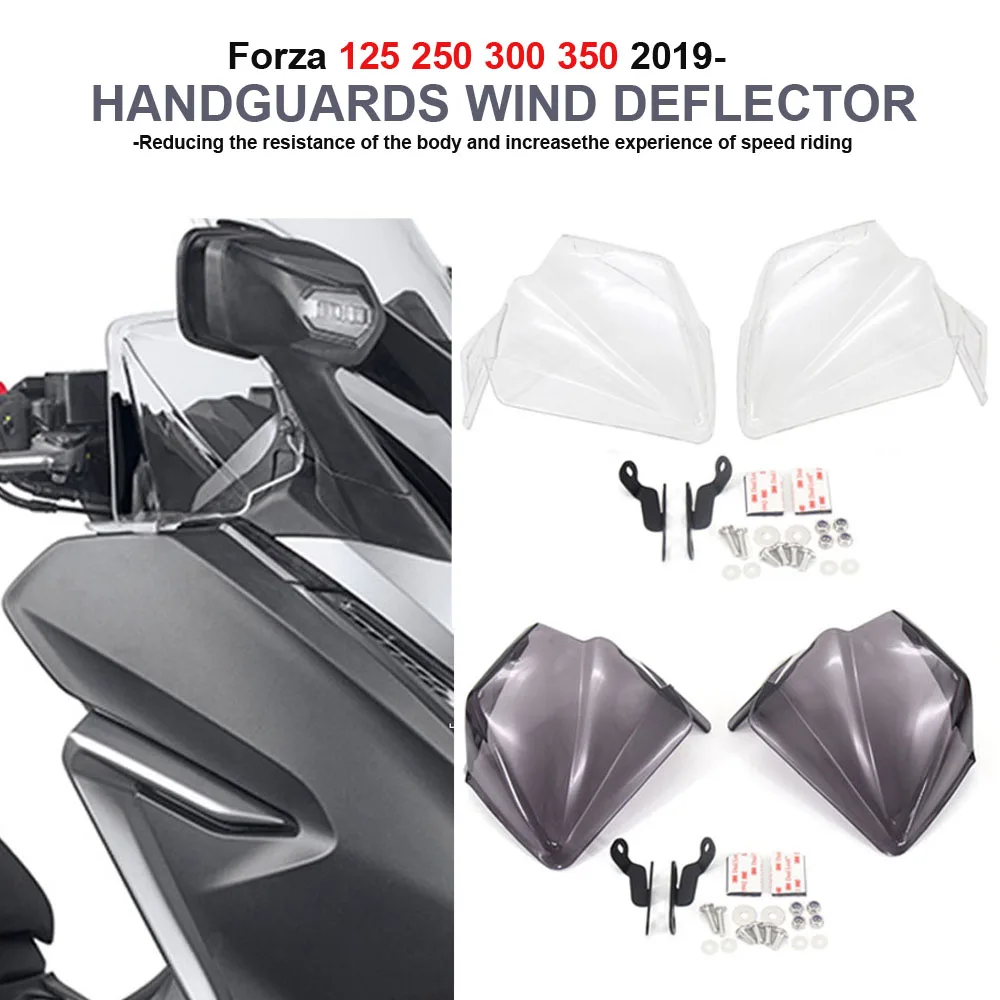 

Защита для рук мотоциклиста, ветрозащитный экран для Honda Forza 250, Forza 300, Forza 350, Forza 125 (2019-2024)