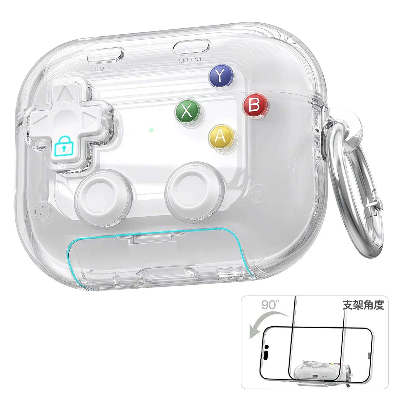 luxury 3D game handheld console Soft Earphone Case for Apple ‌AirPods pro Pro2 3 4 Bluetooth earphones Cover