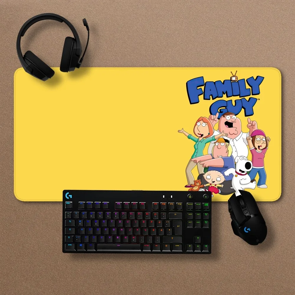 Family Guys Mousepad Non-slip Lockedge Office Student Gaming Thickened Large Writing Pad Cushion