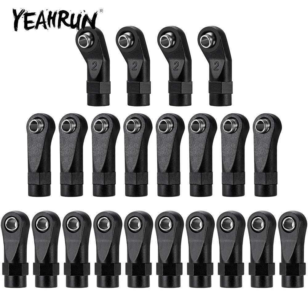 YEAHRUN 22-teiliges Set Kunststoff-Gelenkstangen mit Kugelköpfen für TRX-4 1/10 RC Crawler Auto Upgrade-Teile Zubehör