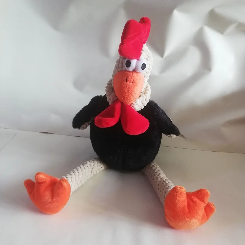 About 35cm Cartoon Rooster Soft Doll Lovely Black Chick Plush Toy Kids Toy Birthday Gift b2049