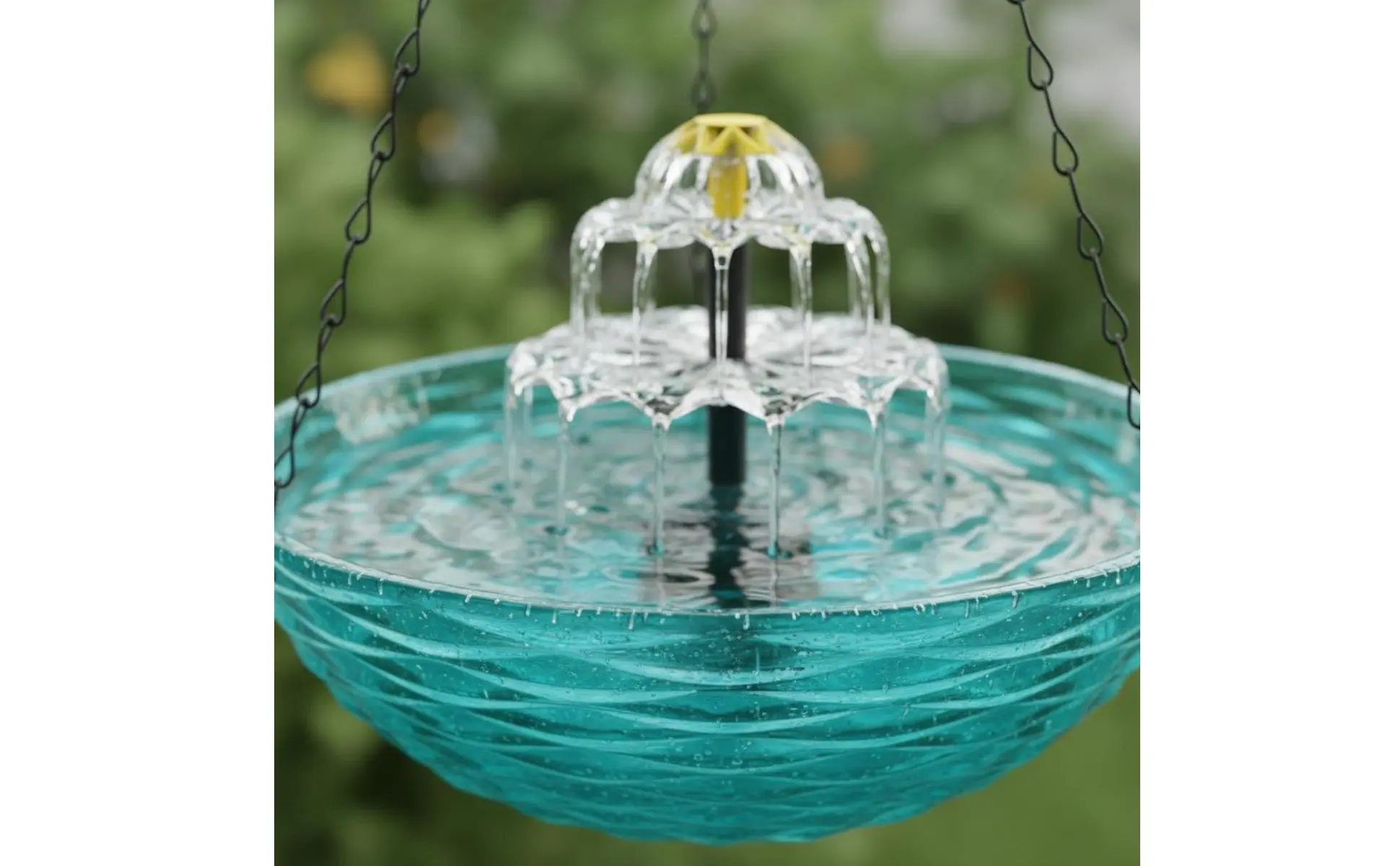Solar Hanging Bird Bath No Wiring Solar Bird Bath Fountain Garden Decor Easy to Hang Solar Hanging Bird Bath No Wiring Solar Bird Bath Fountain Garden Decor Easy to Hang