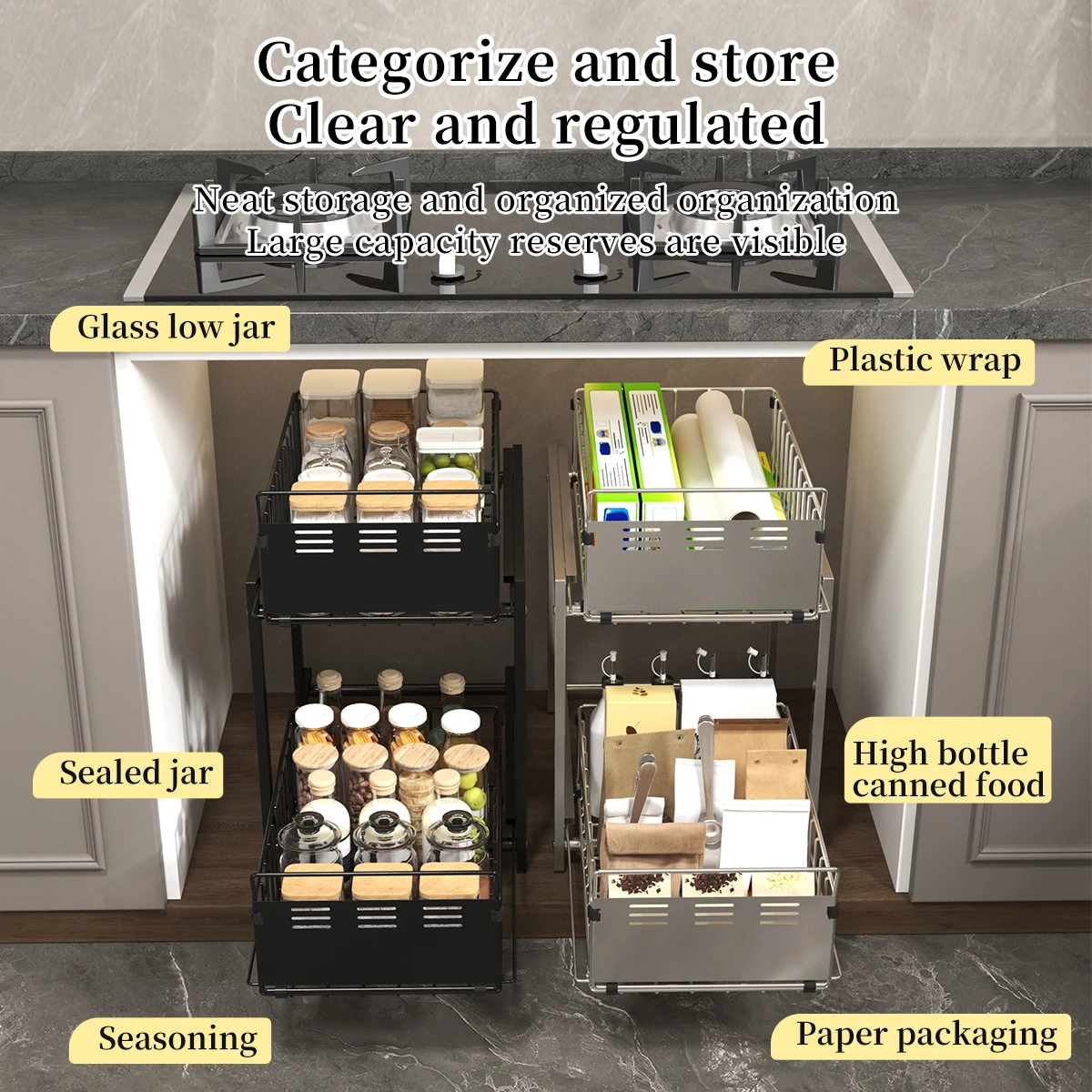 Thumbnail 3 - #78 Trending Kitchen Cabinet Organizers Right Now