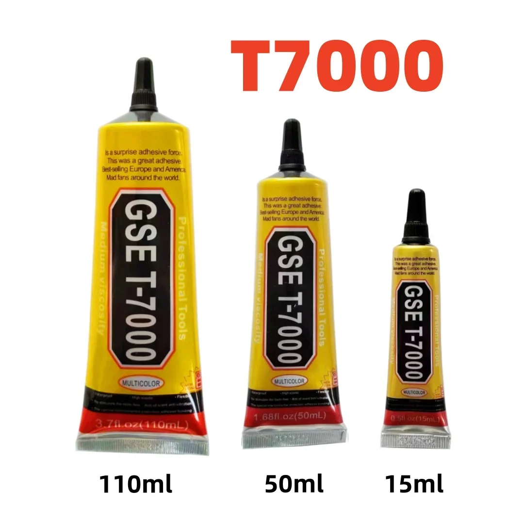 T7000 Universal DIY Glue black Contact Phone Repair Adhesive Electronic Components Glue With Precision Applicator Tip