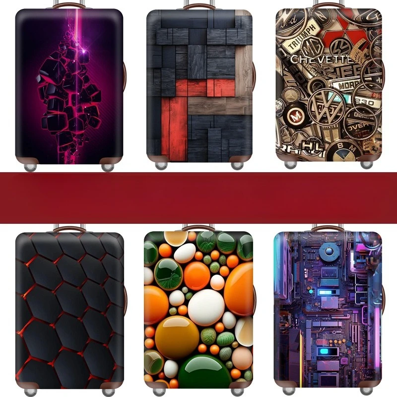 

Защитный чехол для багажа, чехол для тележки, дорожный пылезащитный эластичный чехол, сумка