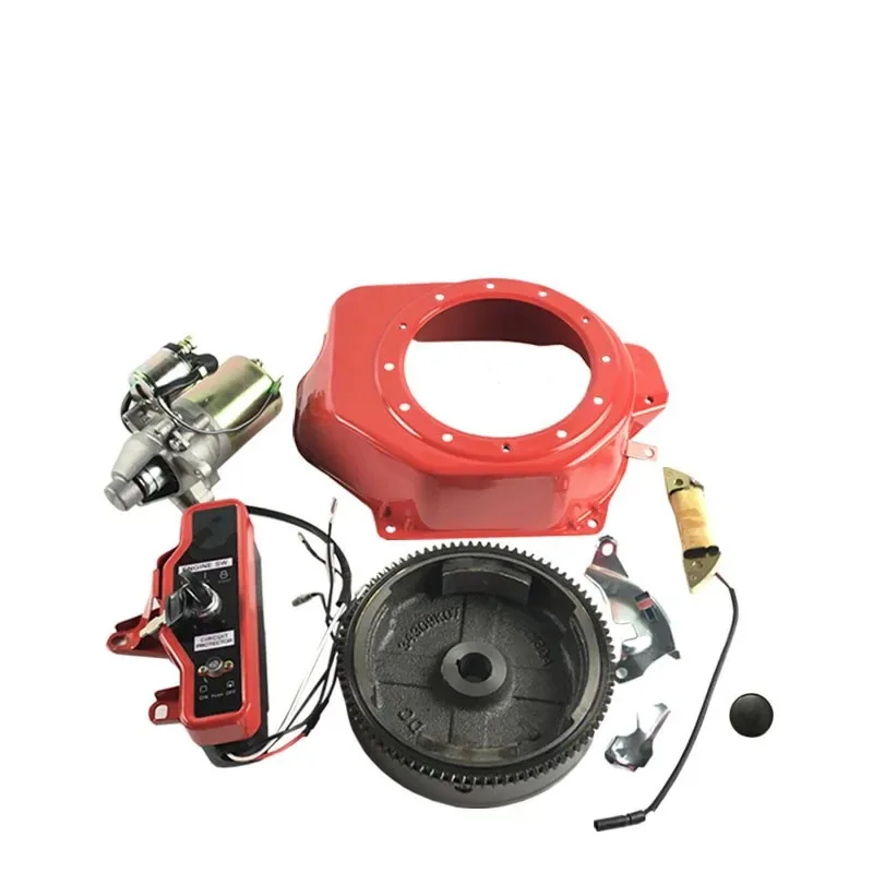 Generator Manual Power Change Start Accessories 168F177F GX160 2KW 6.5KW Full Set Engine
