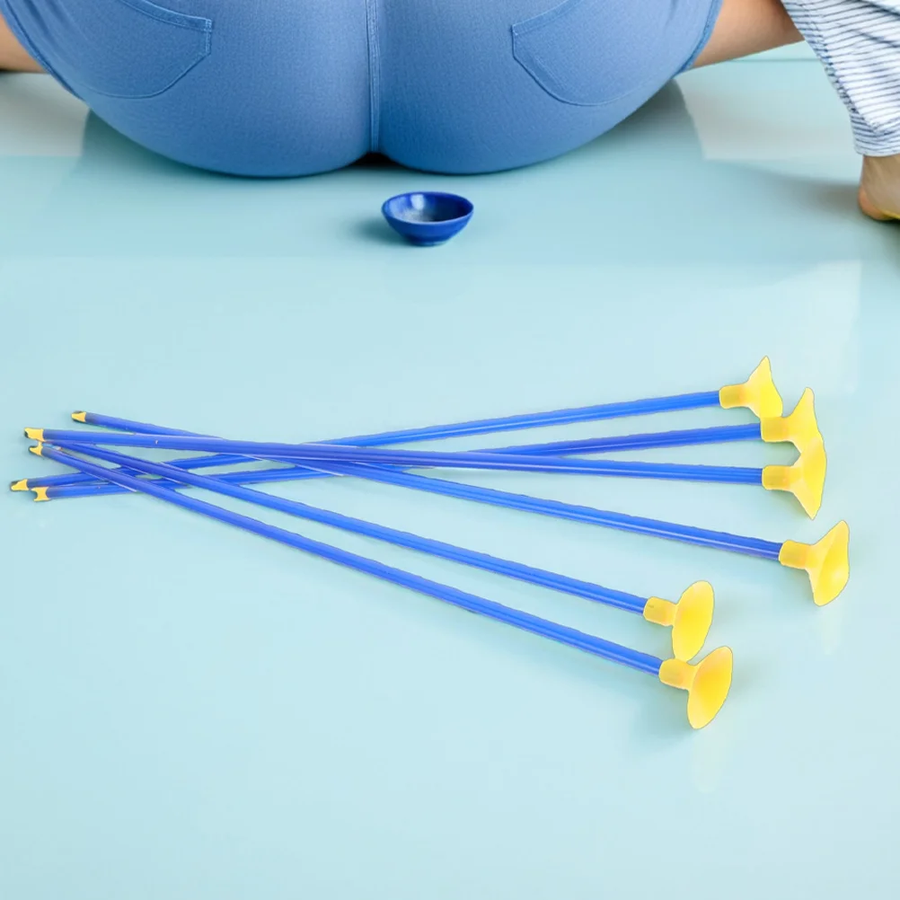 20 flechas de plástico para niños de 42 cm con ventosas, diseño ligero y seguro para actividades imaginativas en grupo de juegos, cumpleaños