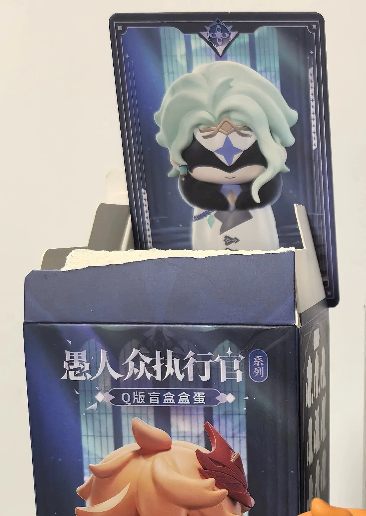 2025 New Arrival In Stock Genshin Impact Fatui Dottore Blind Box  Frost Flame Series Dottore Q-version PVC Figure Collection