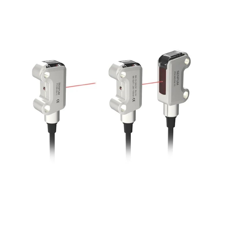 Mini photoelectric sensor ultra-thin transparent beam of light waterproof photoelectric