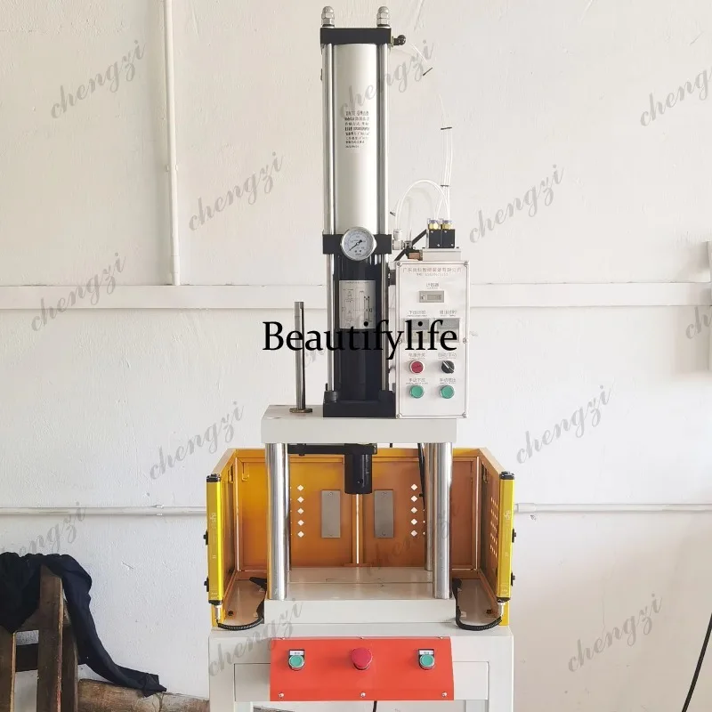 A81 Small Pneumatic Press for Car Bearing Four Column Air Press Desk Top Lightweight Pneumatic Press