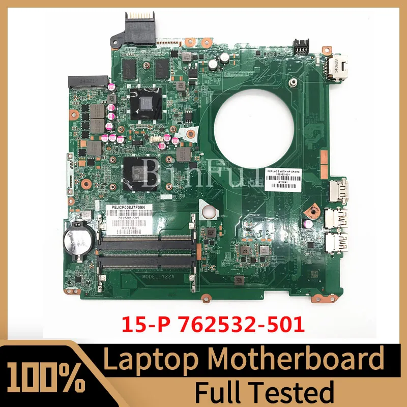 

762532-501 762532-601 762532-001 For HP 15-P Laptop Motherboard DAY22AMB6E0 With A6-6310 CPU 216-0858020 100% Full Tested Good