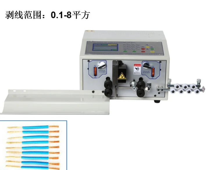 Automatische kabelknipper, stripper en draadsnijdende stripper