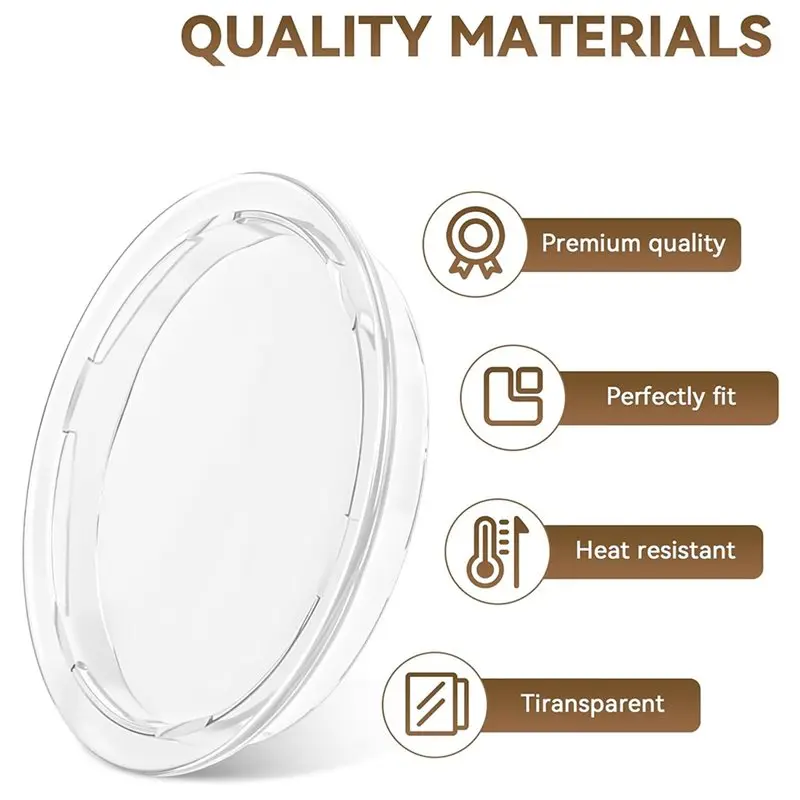 A52Q-For Keurig K-Café Milchaufschäumer-Ersatzdeckel-Dichtungsabdeckung, 2-teiliges Set für Keurig-Kaffeemaschinen – Detail 4