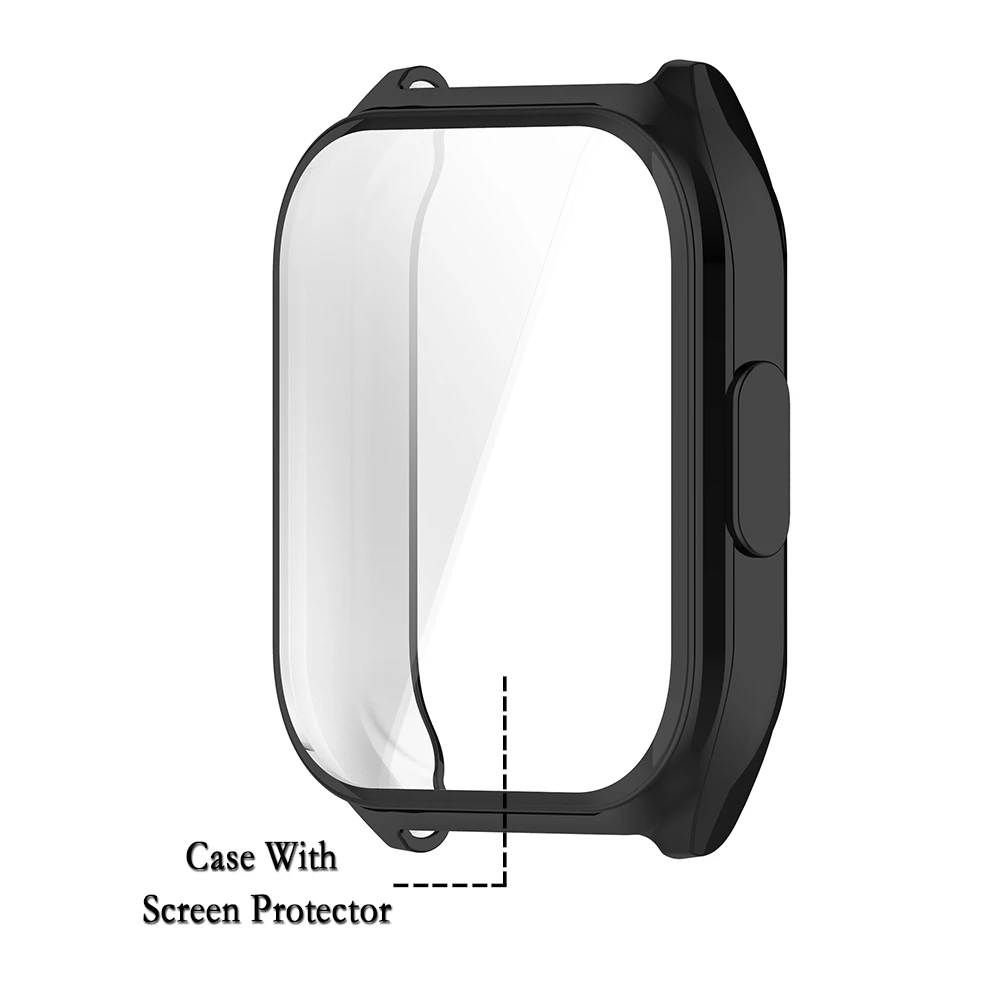 Tela TPU durável protetora relógio Shell Case, acessórios inteligentes, Shell Case para Haylou Watch 2 Pro, LS02 Pro
