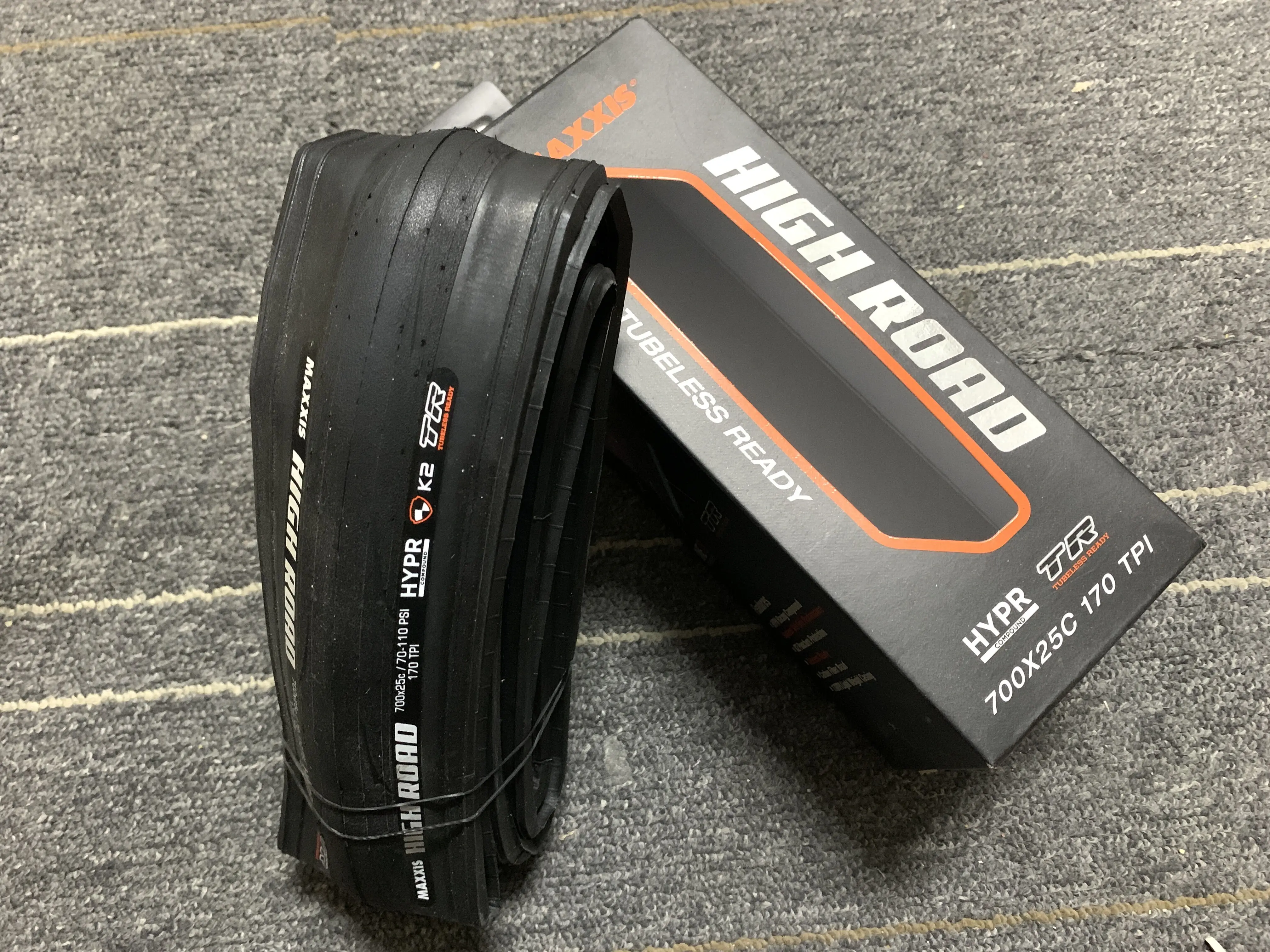 MAXXIS HIGH ROAD 28X25 700X25 28 32C SL 700X23 25 28C Für Rennrad E-Bike Fahrrad Anti Pannen Falten Reifen – Detail 1