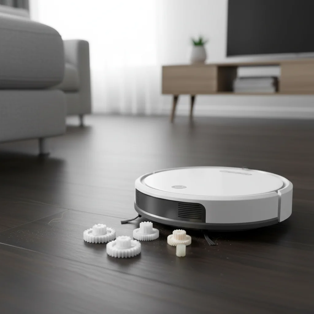 

5PCS Gearwheel Intelligent Sweeping Robot Side Brush Rotor Drive Box Gear Parts Replacement Parts For Household Cleaning Tools