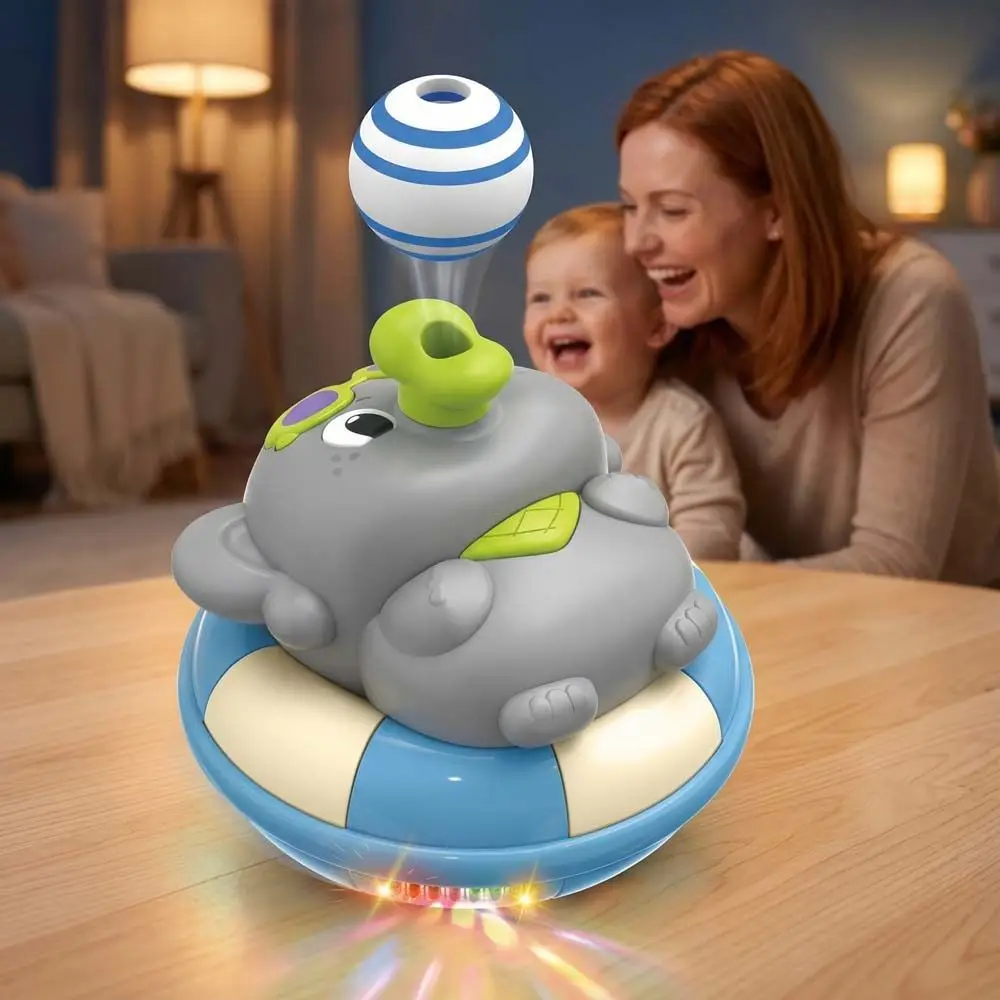 

Educational Elephant Balance Training Floating Ball Frog Mini Floating Ball Blowing Cute Cartoon Sensory Baby Montessori
