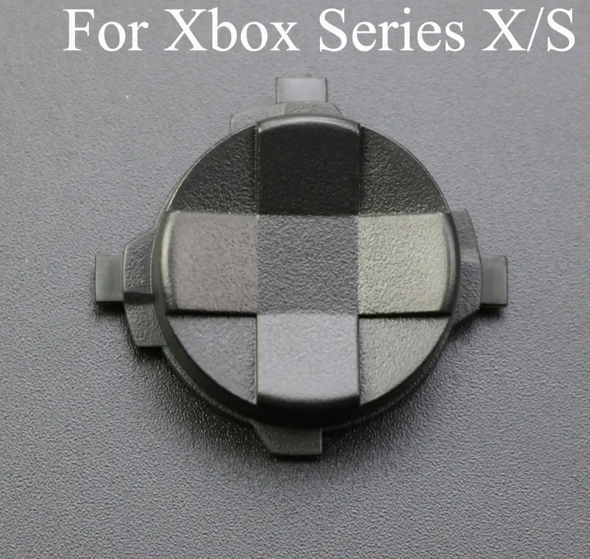 1 szt. Chromowany plastikowy przycisk d-pad do kontrolera Xbox Series X S Dpad klawisze strzałek krzyżowe przyciski kierunkowe