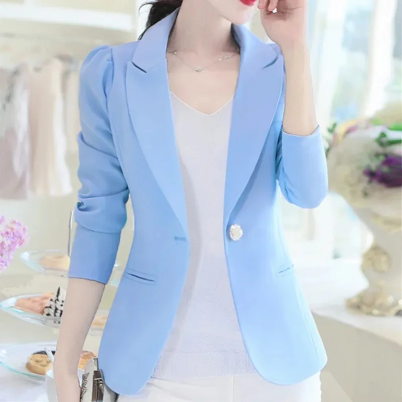 

Slim Fit Women's Business Jacket Commuter StyleSmall Size Office Goddess Suit Top Casual ElegantChinese Fashion Coat