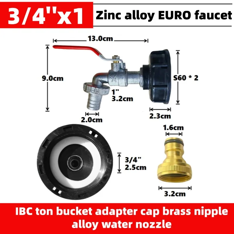 3/4 ''X1 Zinc Alloy…