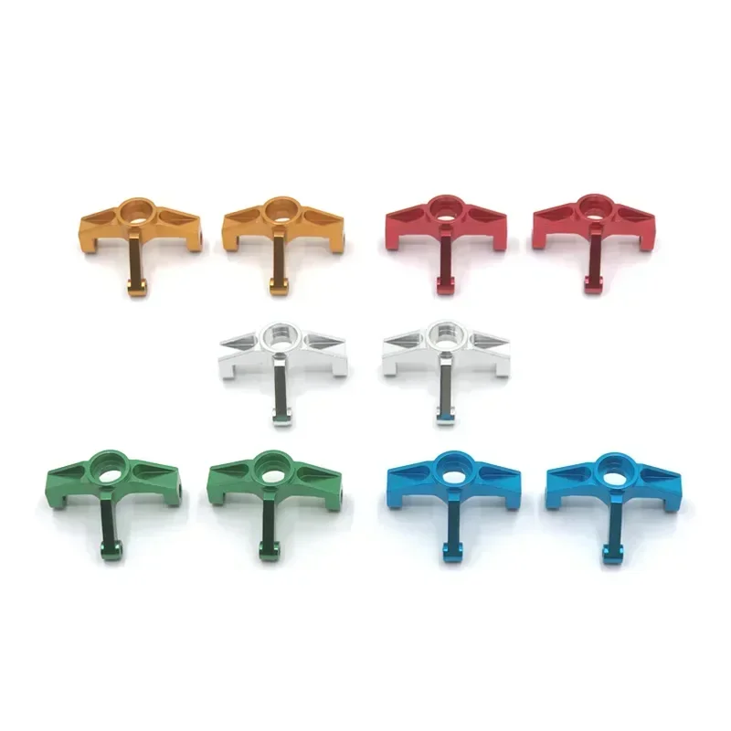 Piezas de mejora de Metal, base de copas de brazo oscilante delantero y trasero, varilla de amarre c, adaptador hexagonal de 12mm para WL 1:10 104001   modelo de coche teledirigido