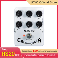 JOYO JF-15 California Sound Overdrive Guitar Effect Pedal Rock Tones Natural Tube Sound Pedal Simulates from MK-II Amplifier