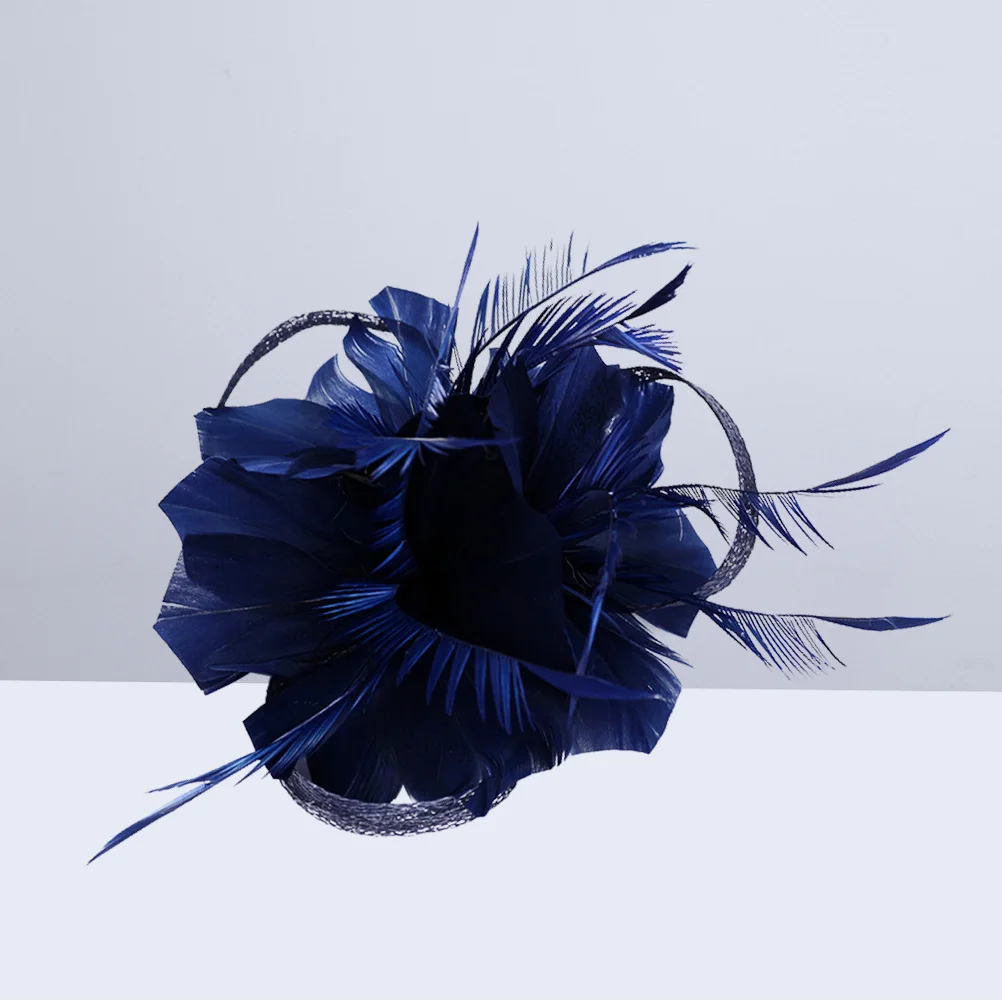 

1pc Plume Flax Side Clip Elegant Stylish Clips For Women Durable Bridal Wedding Prom Evening Party Festival Bangs Barrettes Hair