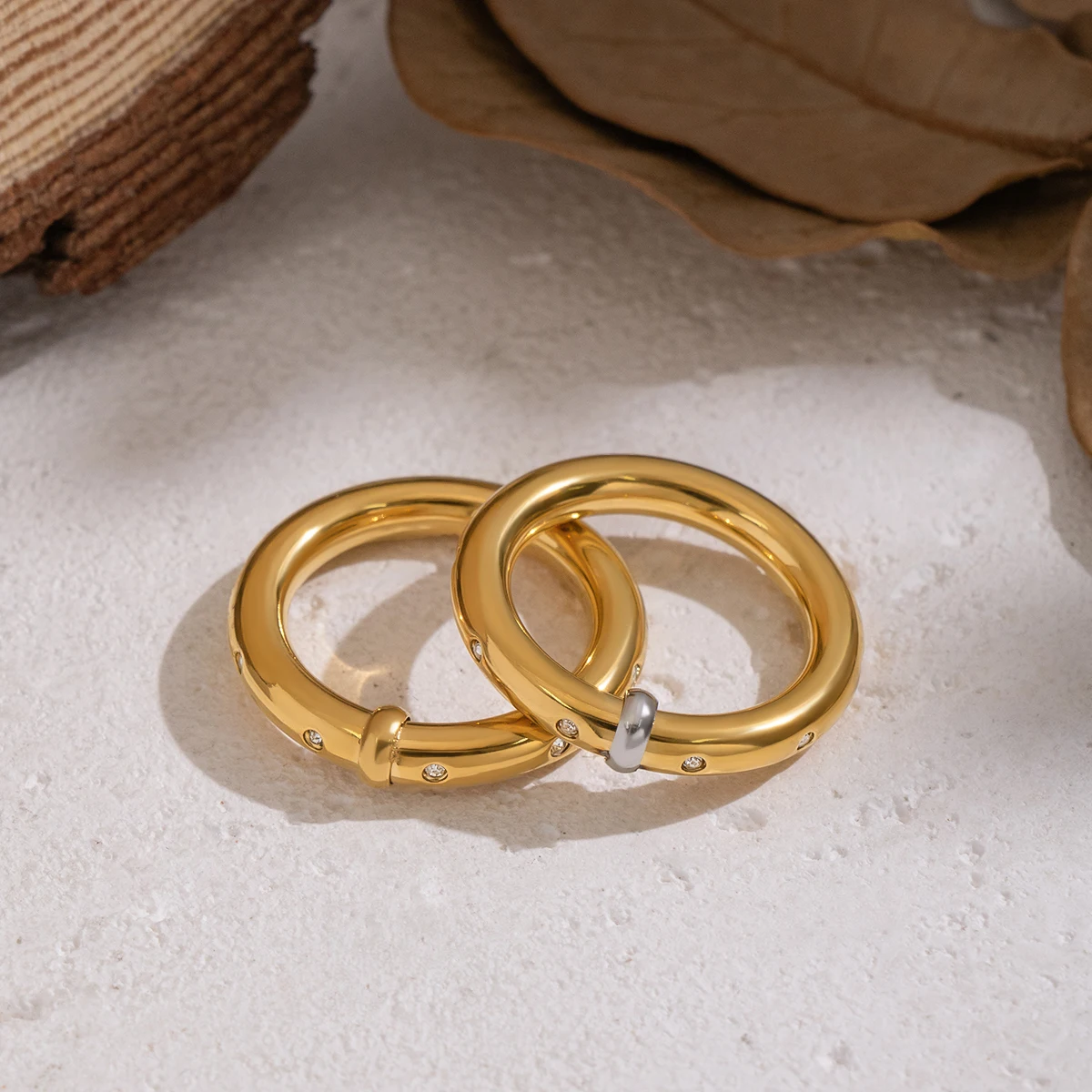 Miia Jewelry Polished Thin Sta - Minimalist Ring Stackable recension och pris