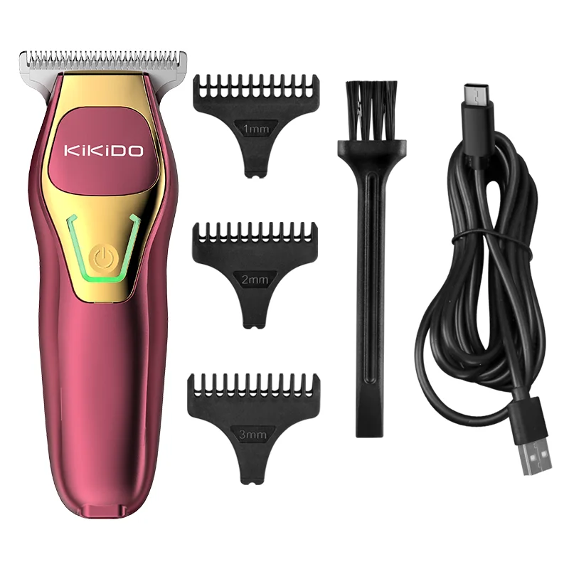 KIKIDO Mini Hair Clipper Electric Cordless Beard Trimmer Professional Zero Cutting Machine Rechargeable Hair Trimmer KK-A97