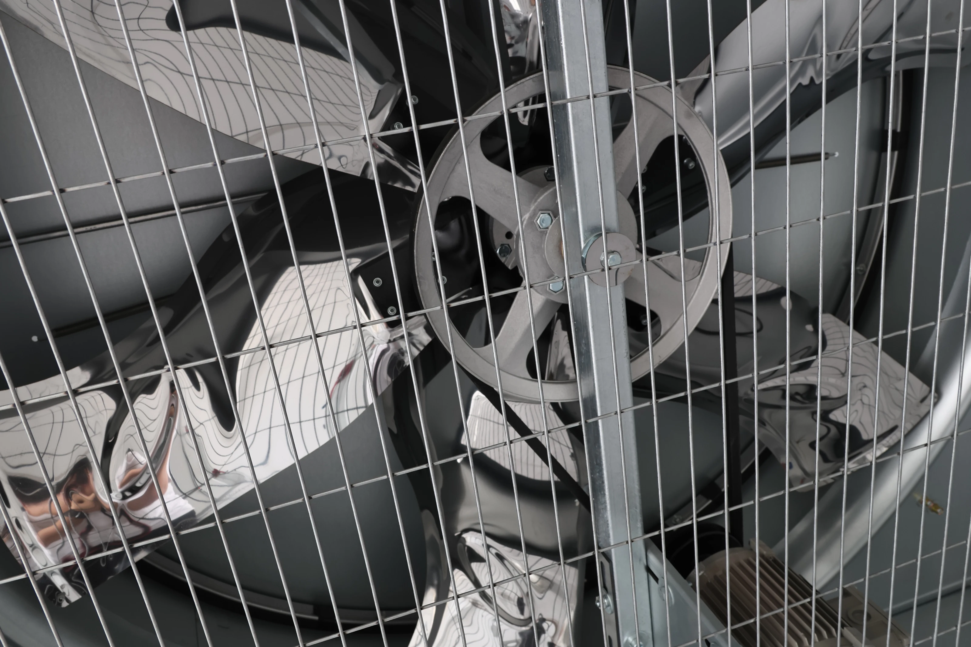 Gevogeltehuis fokken boerderij ventilatie- en uitlaatuitrusting 50 inch industriële vlinderkegel