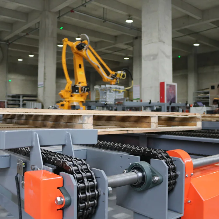 Linha automática do equipamento da paletização do preço da máquina de paletização do sistema, linha de embalagem do paletizador do saco