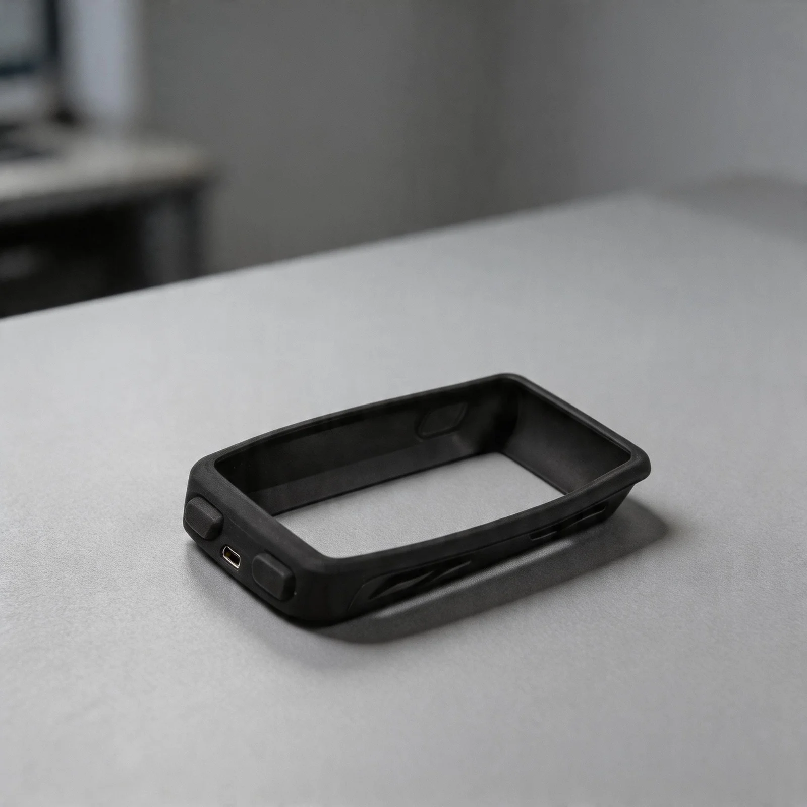 Easy Application Screen Film Bike Code Table Case Black Silicone Case Easy Application Electrostatic Film Cycling Safety