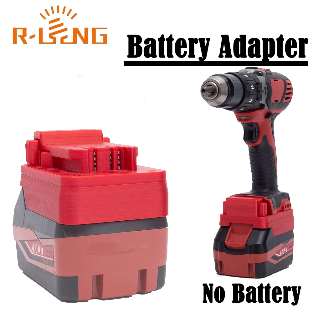 

Battery Adapter Converter for KEYANG 20V Lithium to for Milwaukee 18V Li-Ion Drill Driver Power Tool Accessories(NO Battery )
