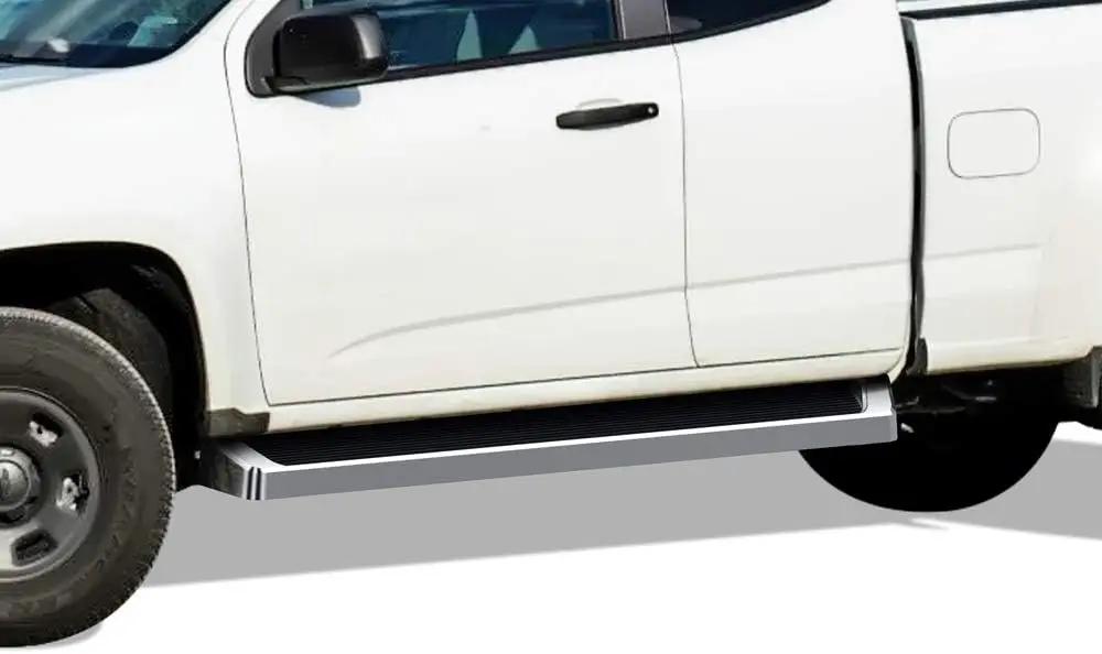 

Подносы для бега 6 дюймов, совместимые с Chevy Colorado GMC Canyon 2015-2025, расширенная кабина (боковые ступеньки Nerf, боковые планки)