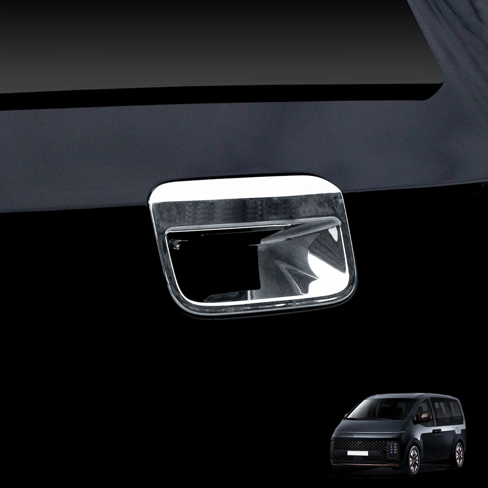 

Car Tuning Carbon Fiber Trunk Handle Trim Exterior Parts For Hyundai Staria 2021-2026 Accessories