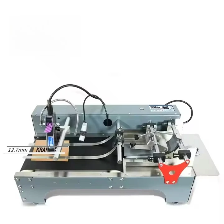 Draagbare Mini Tij Inkjet Printer Automatische Desktop Paging Machine voor Plastic Kartonnen Zakken