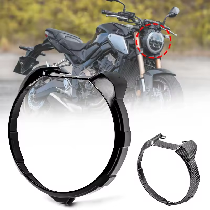 Misura Per Honda CB 650R CB650 R 2019 2020 2021 2022 Faro Decorativo CB650R Accessori Moto Faro Anello di Copertura Trim