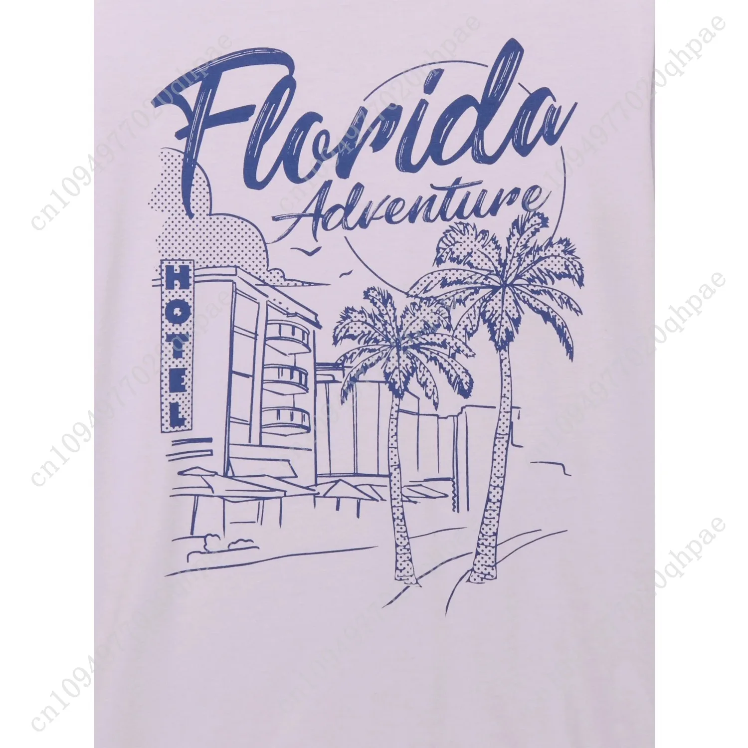 Camiseta gráfica Wonder Nation Girls Florida Adventures com mangas curtas, tamanhos 4-18