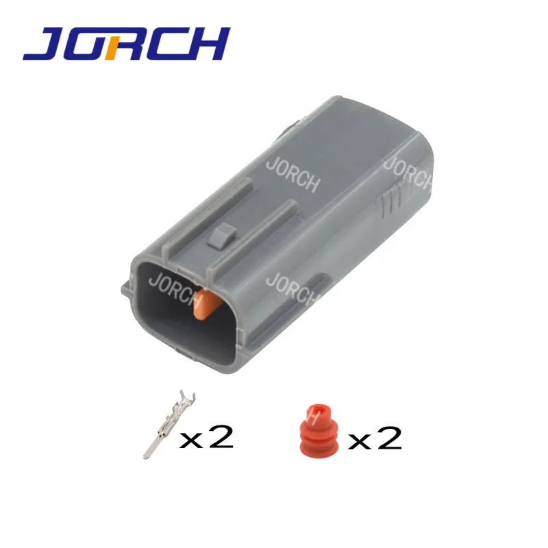 5 Sets 2 Pin DL Sealed Series 2.3mm(090) Waterproof Male Female Connectors 6195-0006 6195-0003