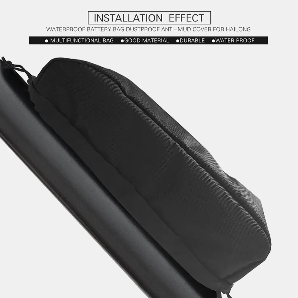 Electric Bicycle EBike Battery Waterproof Bag Protected Cover For Hailong Dust-Proof Anti-mud Cover Bag Accessories