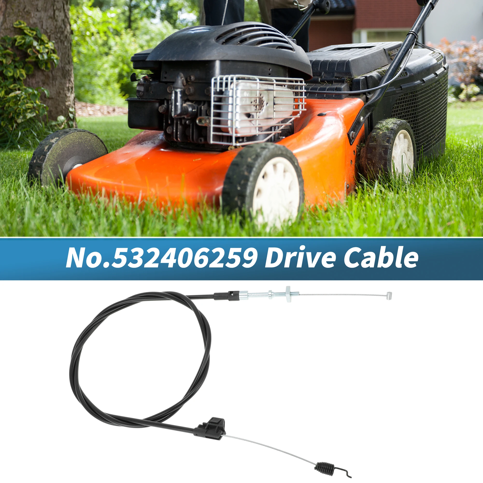 

UXCELL No.532406259 Drive Cable Drive Control Cable for Husqvarna 62522SH/7021P/HU550