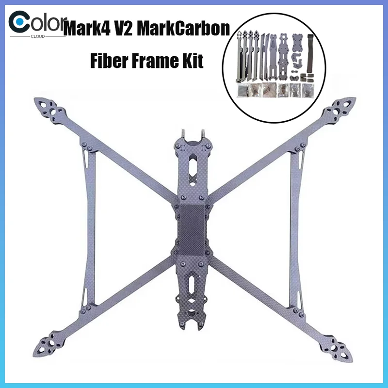 

Mark4 V2 Mark 4 10inch 427mm 9inch 387mm 8inch 367mm 7in 295mm Carbon Fiber Frame Kit For Fpv Freestyle Racing Drone Quadcopter