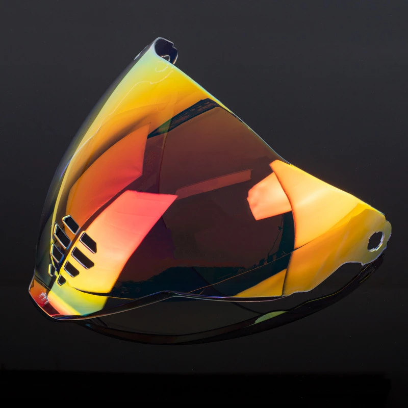 Motorcycle Helmet Visor Shield Fliteshield Mirrored Airflite Faceshield Replacement Face Shield for ICON Airflite Helmets.