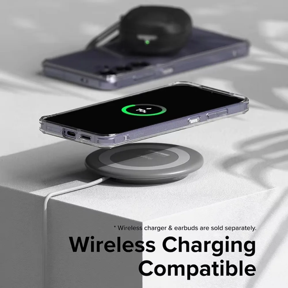 Crystal Clear Phone Case Anti-fall Shockproof Phone Cover Thin and Light for Samsung Galaxy S25/S25Plus/S25Ultra