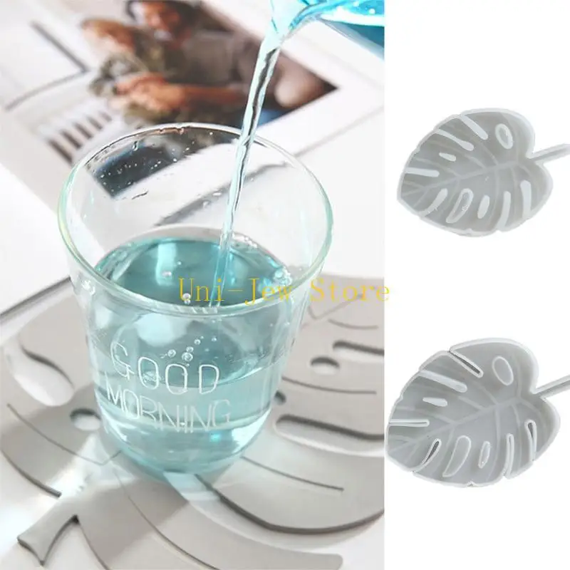 40GB Crystal Epoxy Fold Lá lưu trữ khay khuôn Khay lưu trữ Fruit Tấm trang trí