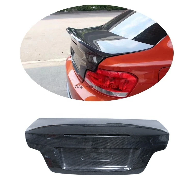 

Auto Car Rear Carbon Fiber Trunk for E82 CSL 2008-2013