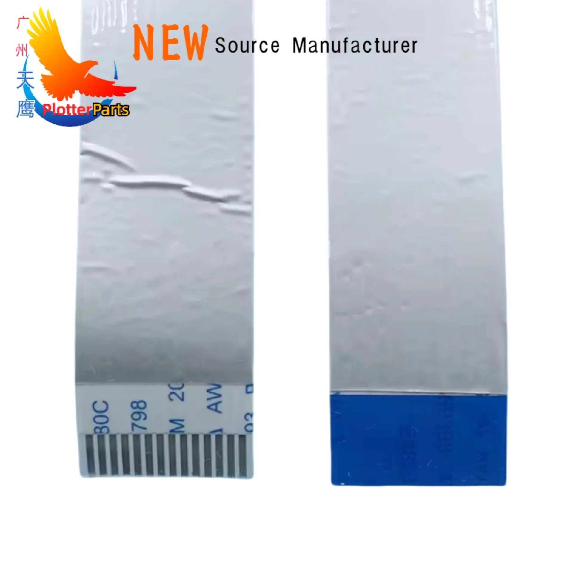 Cables planos Línea de señal de transmisión de datos con película protectora antiestática compatible con trazador de impresora Titanjet de 1600 mm y 63 pulgadas