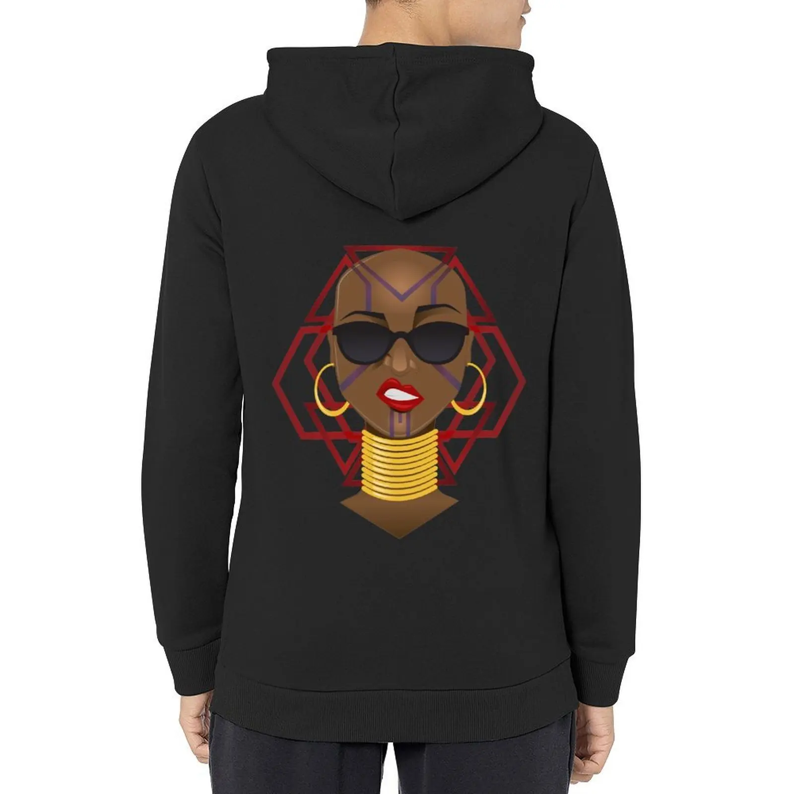 

Dora Milaje: Move,or You Will Be Moved (version 1) Hoodie men's sweat-shirt korean style clothes men wear men hoodie