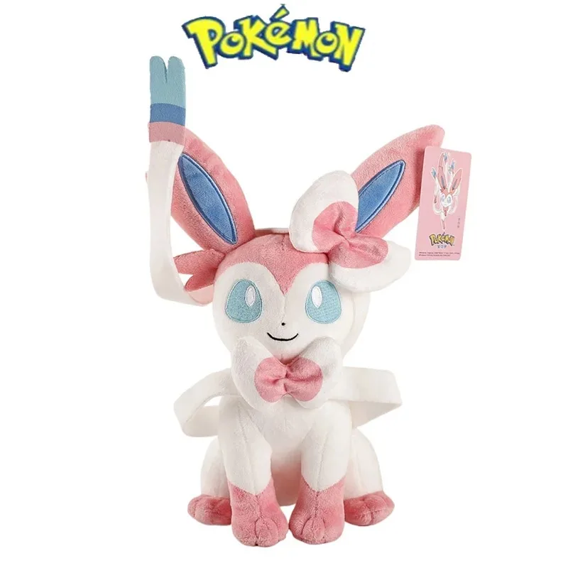 Big Size Sylveon Pokemon Plush Toys Eevee Umbreon Leafeon Cartoon Dolls Espeon KJolteon Vaporeon Anime Stuffed Dolls