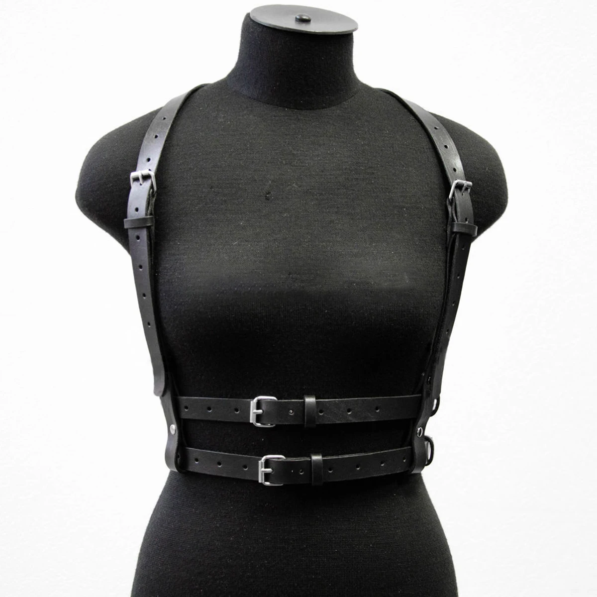 Leather Chest Harness Belt for Women, sexy harness belts, Fetish Lingerie BDSM Accessory for Women leather harness belt